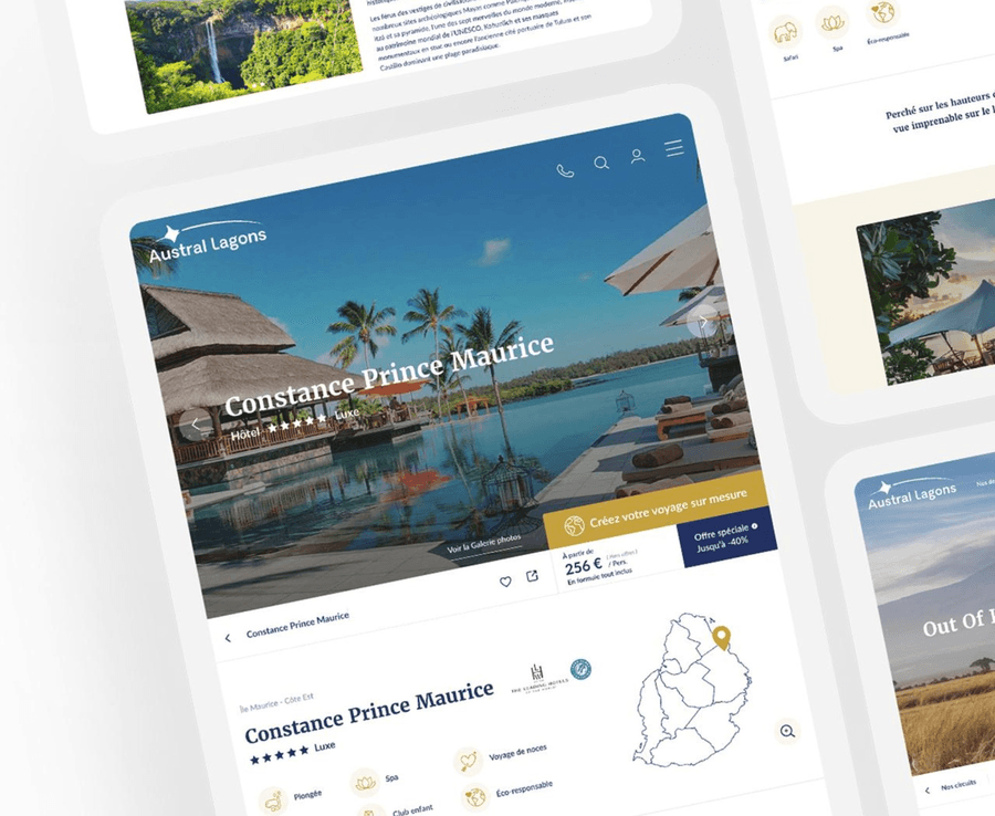 Site Austral Lagons